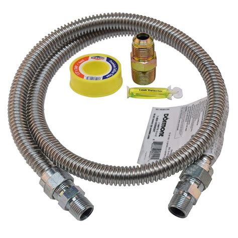 gas stove connector home depot